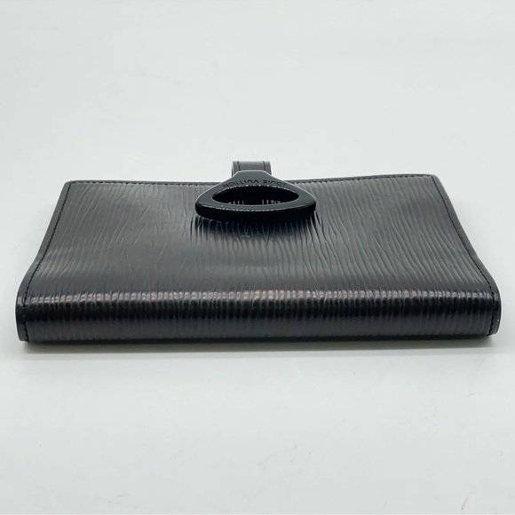 Authentic Louis Vuitton Epi Noir Agenda PM R20092 Day Palnner W/Box GUC - Picture 7 of 16